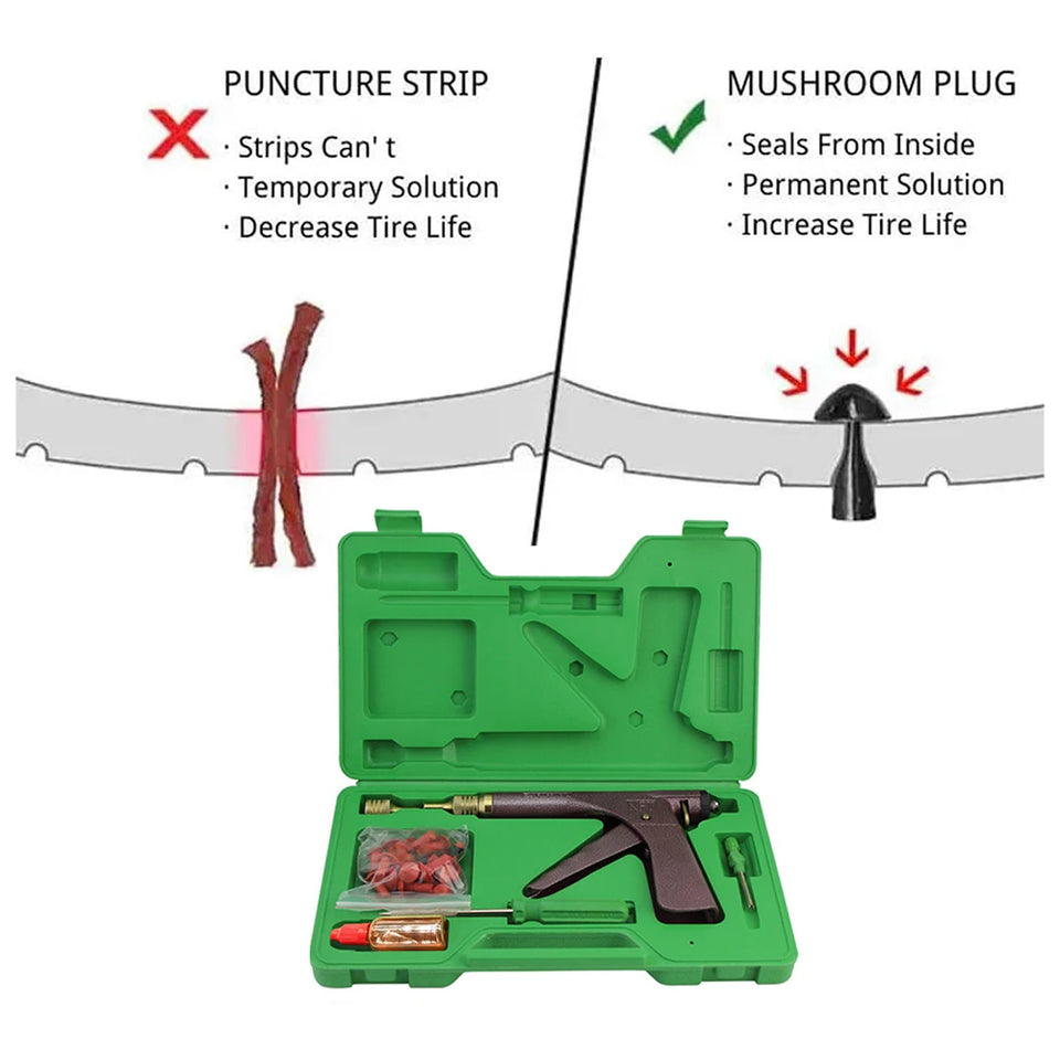 Quick Fix Air Leak Repair Kit - Car & Bike