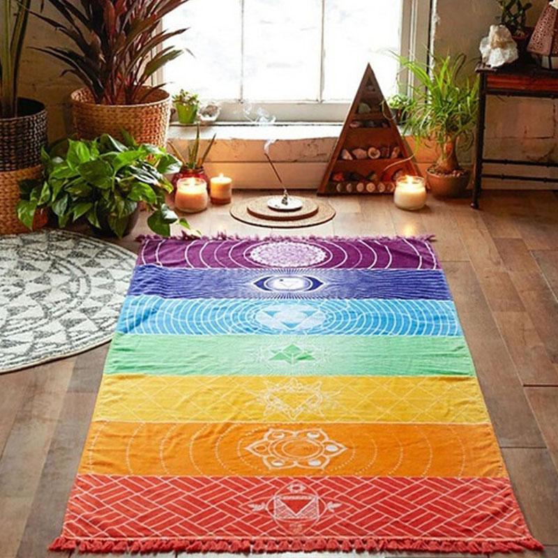 Chakra Rainbow Tapestry