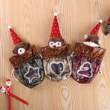 3Pcs Christmas Decoration Candy Bag