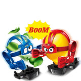 Table Game Boxing Ballon Battle Robot Interactive Fight Decompression Toy