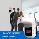 Non-contact Infrared Thermometer Digital Forehead Hand Temperature Sensor Laser Gun With Fever Alarm Wall Mounted