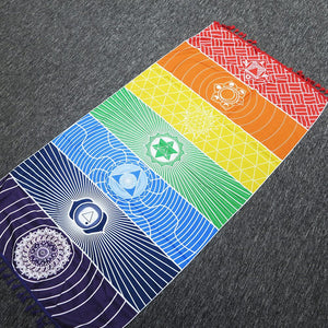 Chakra Rainbow Tapestry