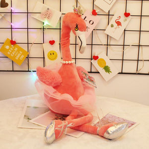 Elegant singing flamingo Plush Toy