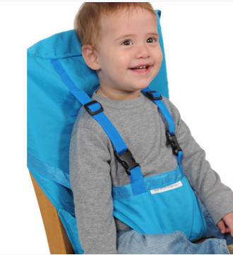 Motherhug German quality portable baby chair seat baby safety strap color dining chair bag