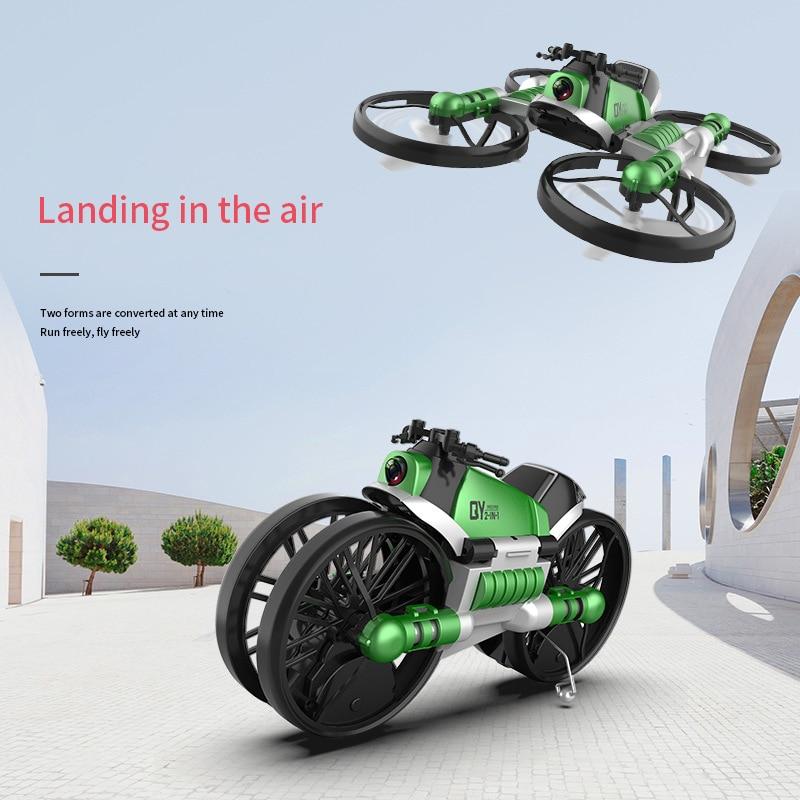 Transforming Motorcycle RC Drone