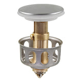 Universal wash basin bounce drain filter