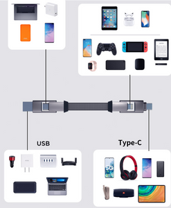 Data Cable 6 in 1 Multifunctional USB Mobile Phone Charging Cable
