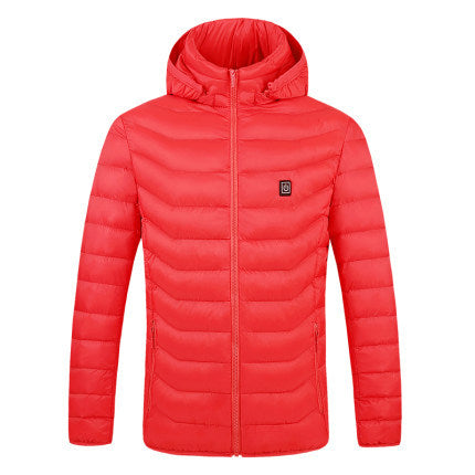 Middle-aged smart heating cotton clothes Heated Jackets