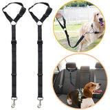 Headrest Dog Car Safety Seat Belt