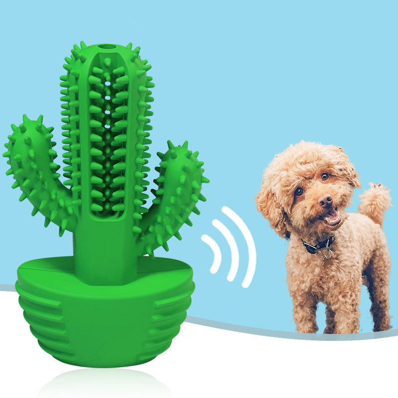 Cactus Dog Toothbrush Pet molar stick