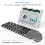 Foldable Wireless Touchpad Keyboard