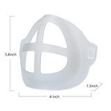 3D Bracket for Comfortable Mask Wearing 3pcs