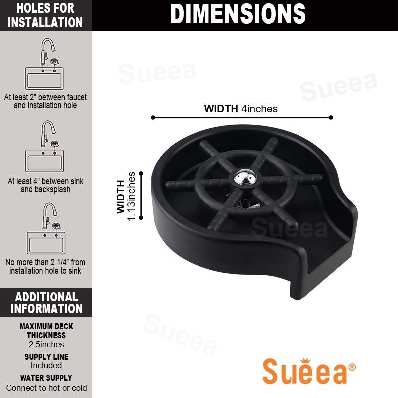 High Pressure Faucet Glass Washer