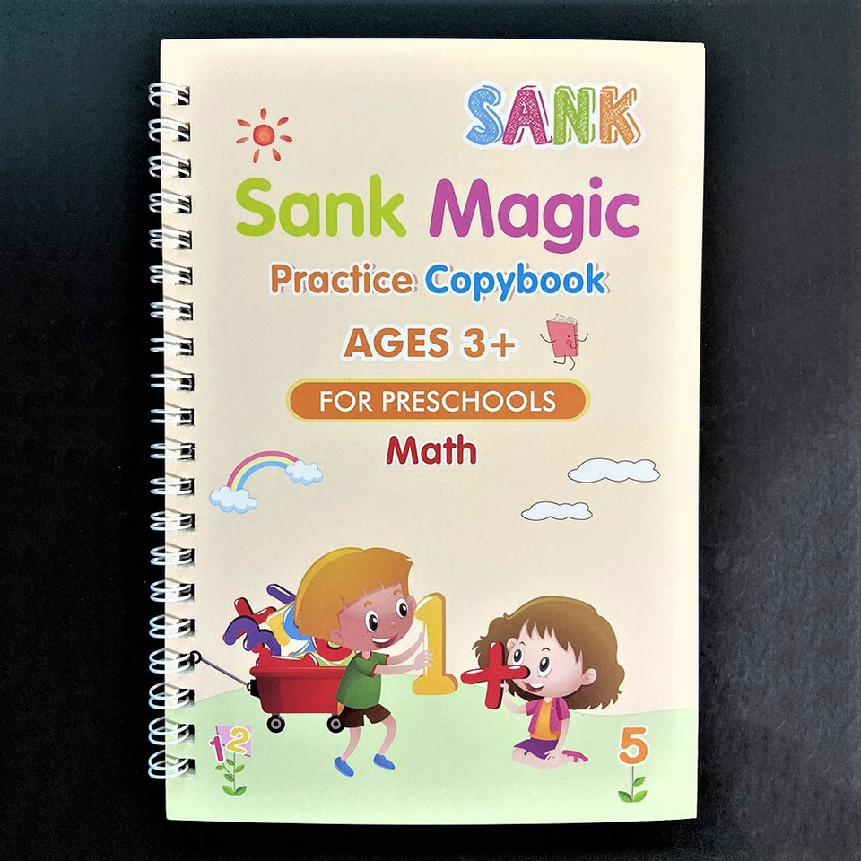 KOMAMY Magic Practice Copybook- SET OF 4