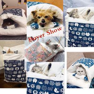 KOMAMY Movable Winter Warm Pet Bed