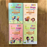 KOMAMY Magic Practice Copybook- SET OF 4