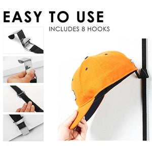 KOMAMY Adjustable Cap & Bag Door Rack