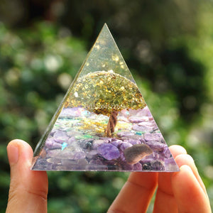 The Peace-of-mind Guardian Orgone Pyramid