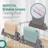 Creative Groove Cleaning Brush Magic window cleaning brush-Quickly clean all corners and gaps