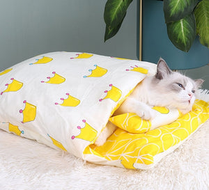 KOMAMY Movable Winter Warm Pet Bed