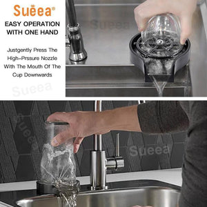 High Pressure Faucet Glass Washer