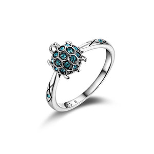 TURTLE STERLING RING