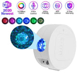 Starry Sky Galaxy Projector - Christmas Gift
Colorful Starry Sky Galaxy Projector Bluetooth USB Voice Control Music Player LED Night Light USB Charging Projection Lamp Gift