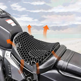 Motorcycle Honeycomb Gel Seat Cushion
