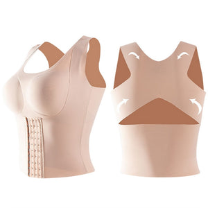 4-in-1 Waist Buttoned Bra Shapewear