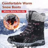 Women Snow Boots Winter Warm Plush Women's boots Waterproof