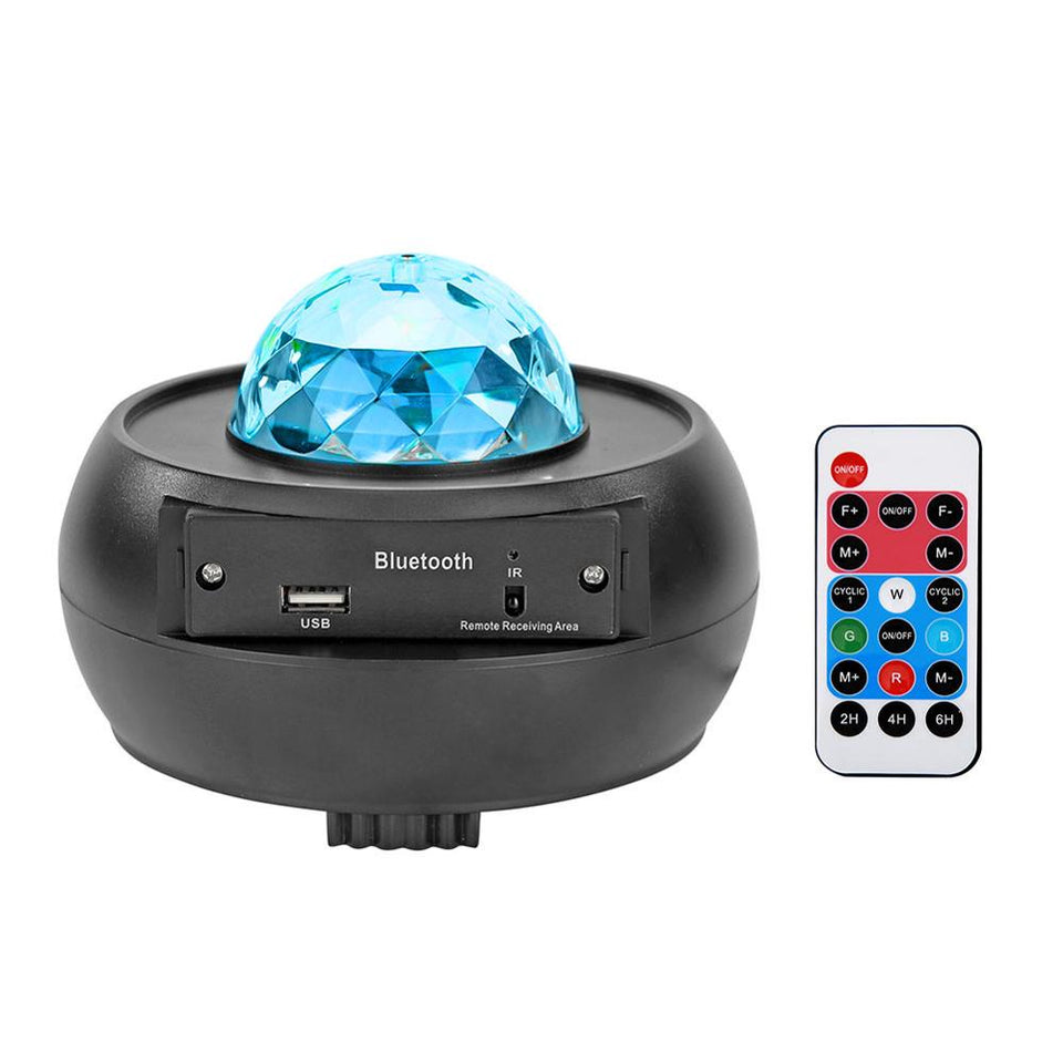 Starry Sky Galaxy Projector - Christmas Gift
Colorful Starry Sky Galaxy Projector Bluetooth USB Voice Control Music Player LED Night Light USB Charging Projection Lamp Gift