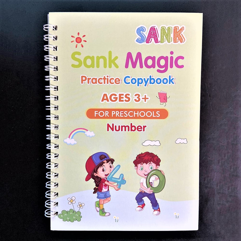 KOMAMY Magic Practice Copybook- SET OF 4