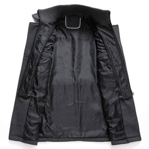 Men's Double Collar Coat