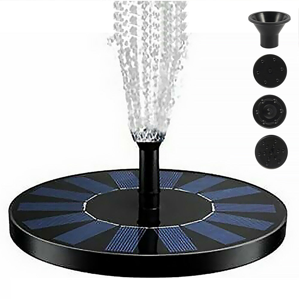 Solar Powered Water Fountain