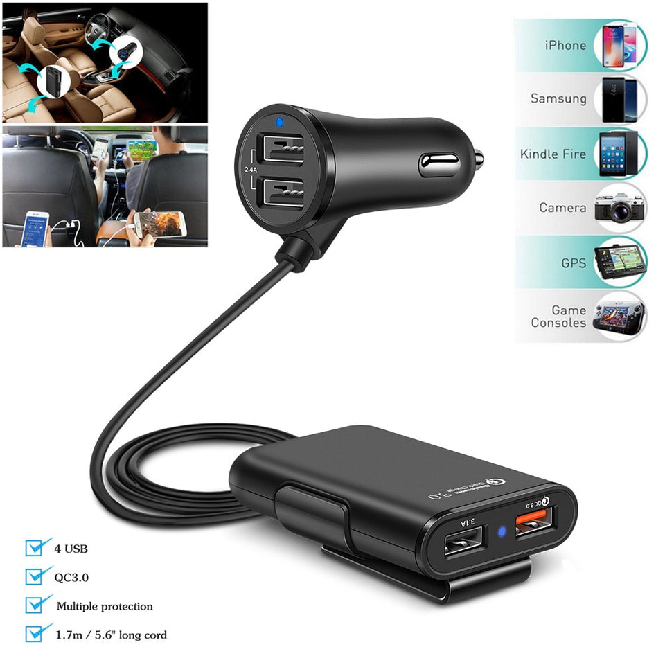 Four Ports Car Fast Charger