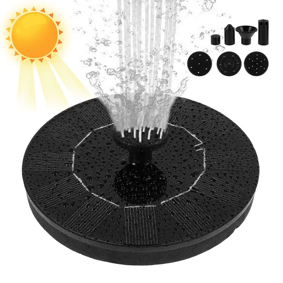 Solar Powered Water Fountain