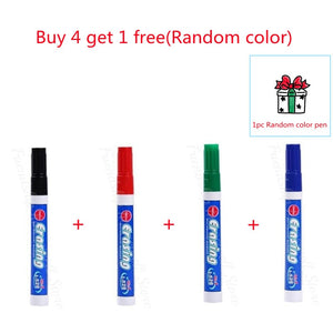 Magical Water Painting Whiteboard Pen Erasable Color Marker Pen Water-based Dry Erase Blackboard Pen Education Toy For Kids