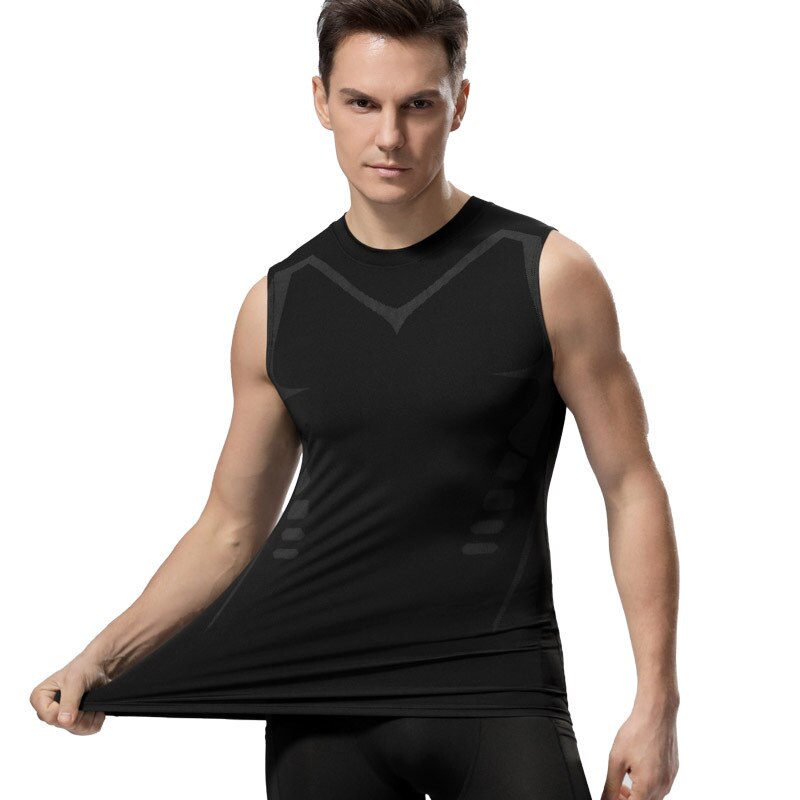 "🚀 Elevate Your Style and Well-Being with the Ionic Shaping Sleeveless Shirt!" 🌟💪😃