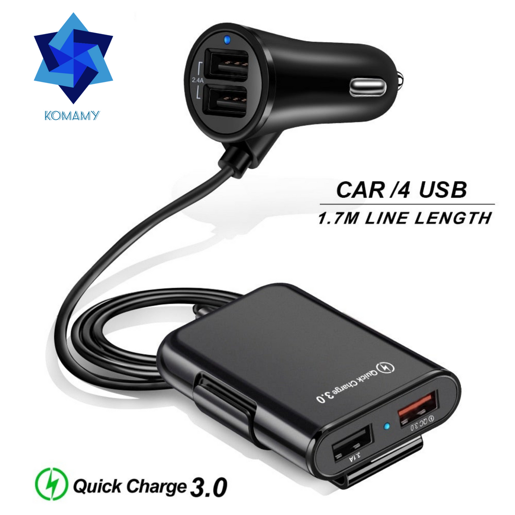 Four Ports Car Fast Charger