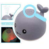 KOMAMY SPRINKLER WHALE BATH TOY WITH LED LIGHTS