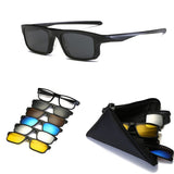 5 in 1 Magnetic Lens Swappable Sunglasses