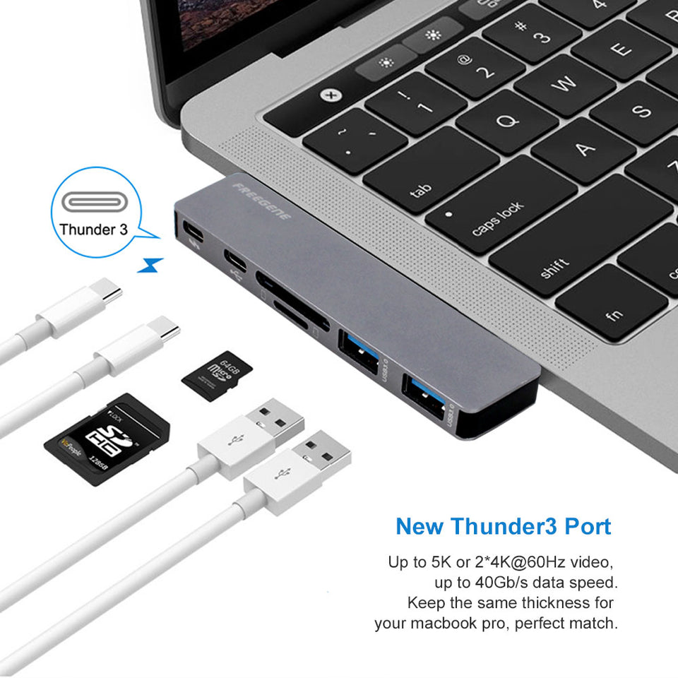 KOMAMY Multiport  USB-C Hub for  MacBook Pro