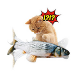 Simulation Fish Catnip Toy for Cat USB Charging Electronic