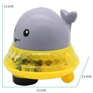 KOMAMY SPRINKLER WHALE BATH TOY WITH LED LIGHTS