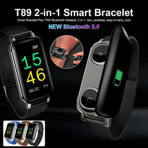 Advanced Smart Watch with Bluetooth Earphone